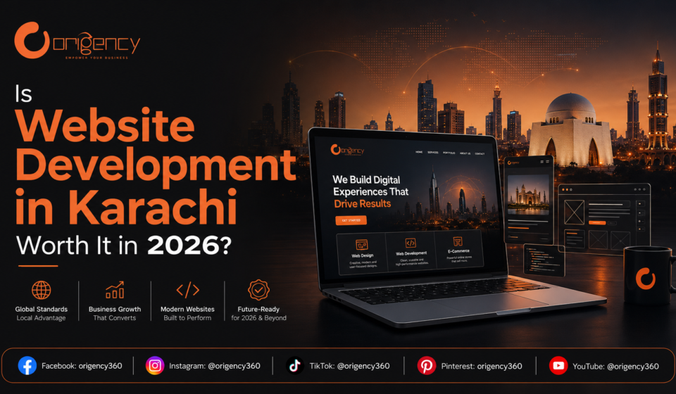 Website Development in Karachi for businesses in 2026 – digital growth solutions.